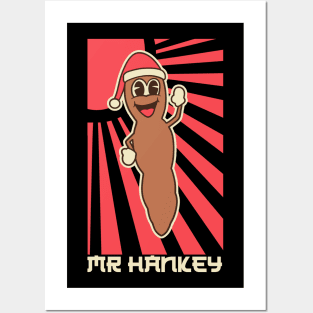 Mr Hankey The Christmas Poo Retro Japanese Posters and Art